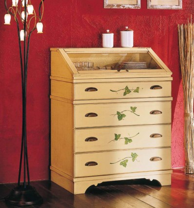 Pastiera Anabella din lemn masiv cu pictura manuala