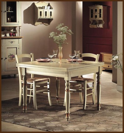 Set Rufina din lemn masiv