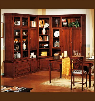 Biblioteca Lemn Masiv Gisa