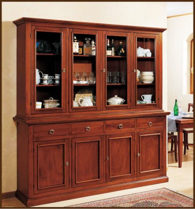 Vitrina Lemn Masiv Heba