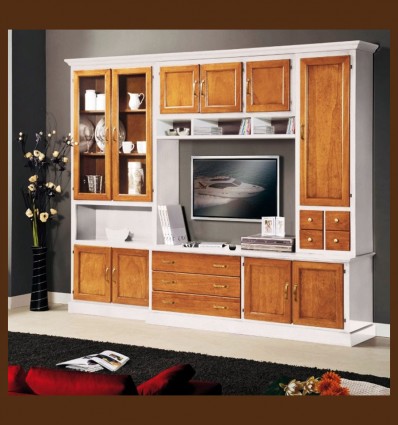 Biblioteca Sufragerie Manfio Lemn Masiv