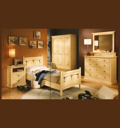 Dormitor Retro Antichizat Valentina