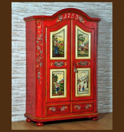 Sifonier Pictat Tablou Arte Povera