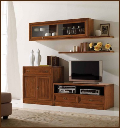 Comoda Moderna TV Paola Lemn Masiv